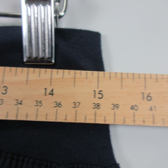 XCVI Wearables Trace Blue Ruched Mini Skirt Womens Size M Cotton Pull On 124 - Picture 3 of 7